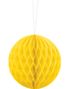 Gul Honeycomb Ball Vælg Størrelse 10-40 cm