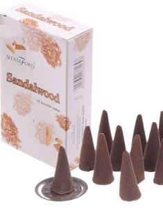 Sandlewood - 15 stk Stamford Røgelses Kuber