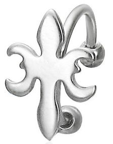 Fleur de lis - 1,2 x 10 mm Øjenbrynspiercing