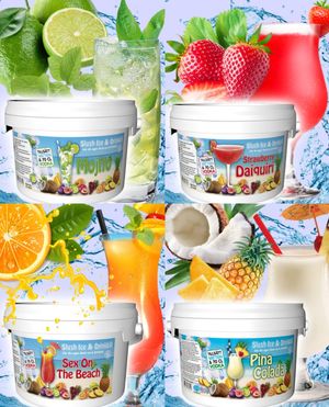 Taste Them All - Slush Drikkeblanding - Fire Smagsvarianter - Pakketilbud