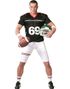 Quarterback Fodboldspiller Herrekostume