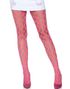 Rosa 80-talls Tights m/ Store Ruter