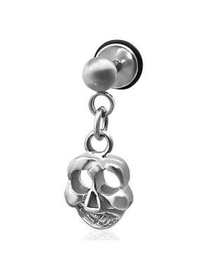 Hanging Skull - Fake Piercing