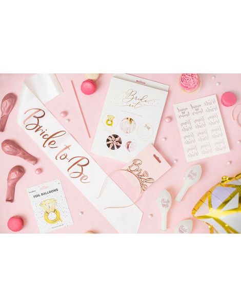 Utdrikningslag Party Box i 23 Deler - Bride to Be