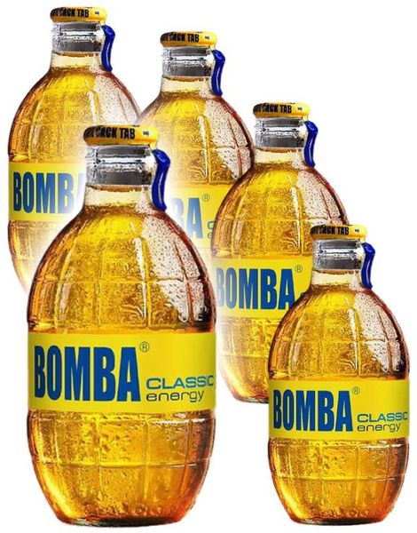 12 stk Bomba Original Energy 250 ml - Hel Eske