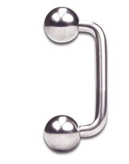 Staples Barbel piercing i Titan 90 Grader 1,6 x 12 mm