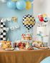Happy Birthday - Rutete Folieballong 35 cm