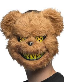Blodig Skummel Bamse Maske