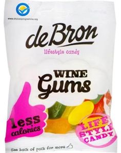 DeBron Sugarfree Wine Gums - Sukkerfrit Vingummi 100 g