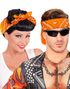 Orange Paisley Bandana