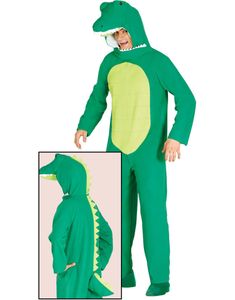 Grønt Krokodillekostume Unisex