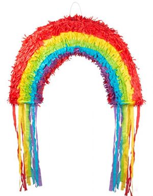 Regnbue Pinata 64x38 cm