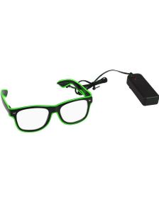 El-Wire Briller - Grøn