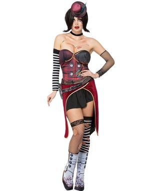 Lisensiert Borderlands Moxxi Kostymesett til Dame