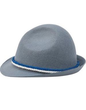 Fedora Oktoberfesthat med Sort, Rødt og Gult Snor