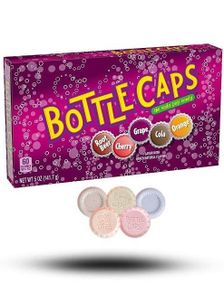 Bottle Caps - Bruskorkformede Sukkertøy i Theatre Box 142 gram (USA Import)