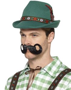 Grøn Deluxe Tyroler Oktoberfesthat