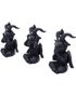 Hear No Evil, See No Evil, Speak No Evil - 3 stk Baphoboo Figurer 13,4 cm