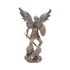 Stor Erkeengel Mikael Figur i Bronse 33 cm