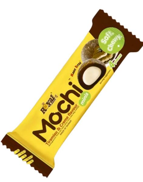Mochi Snackpack Tiramisu Creme - Mochi med Tiramisu og Kremsmak 40 gram - Royal Family (Taiwan)