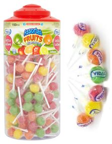 150 stk Vidal Lollipops / Kærligheder med Assorteret Smag