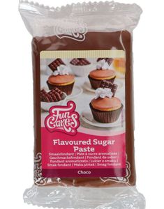 Funcakes Brun Fondant med Sjokoladesmak 250 gram