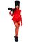 Beetle Babe - Beetlejuice Lydia Deetz Inspirert Kostyme til Dame