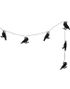 10 Crow LED Light Up Lyslenke i Tre - 2 meter - Deadly Soiree