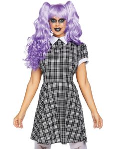 Plaid Babydoll - Dukke Kostume