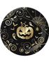 6 stk. Papptallerkener Spooky Pumpkin - 23 cm