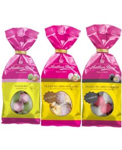 Taste Them All - Anthon Berg Fugleæg – Tre smagsvarianter - Pakketilbud