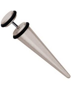 Fake Expander Metallic White - Fake Piercing