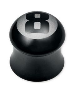 Nr. 8 - Sort Piercing Plug