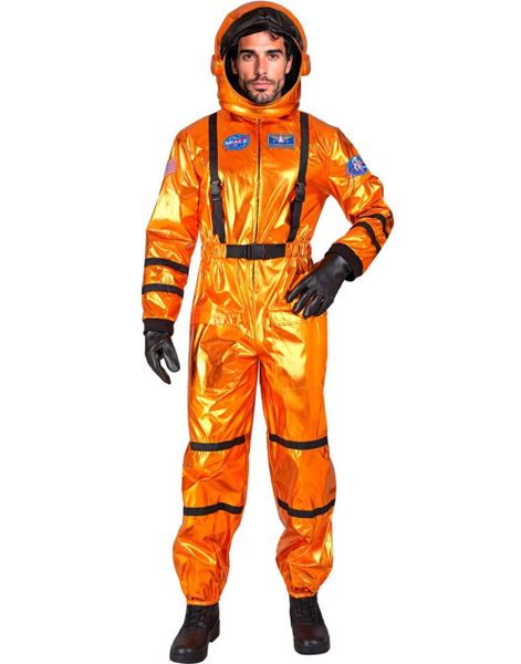 Orange Unisex Astronautkostyme