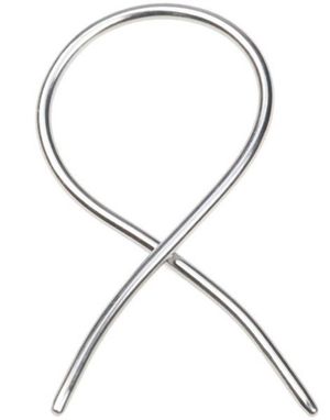 Loop Fish Hook Ørepiercing