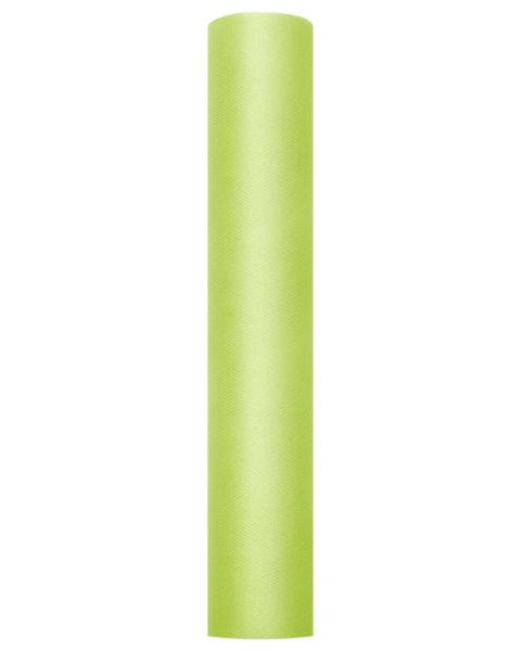 GRØN Bordløber i Tyl 30 cm x 9 meter