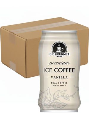 24 stk Premium Ice Coffe - Vanilla - Hel Kasse