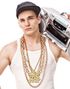 Hip Hop Guldfarvet Kostumesmykke