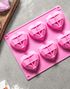 3D Hjerter Muffins Form i Sillicon