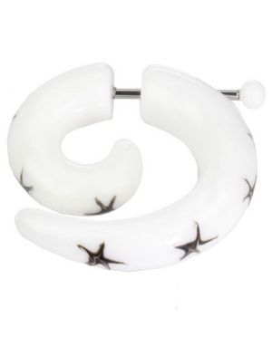 Black Star Fake Piercing