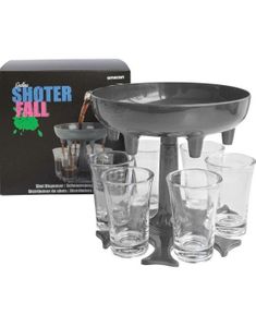  Sæt med Shot Dispenser og 6 Shotglas