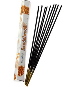 Sandalwood - 20 stk. Stamford Hex Røgelsespinde