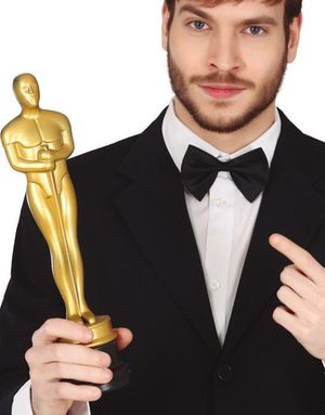 Oscar Inspirert Gullfarget Pokal - 34 cm