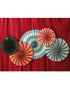 5 stk Sirkus Rosetter/Papirvifter - Circus Party