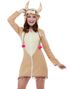 Lama Kostume til Dame med Hætte