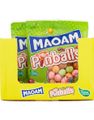 12 stk Haribo Maoam Pinballs - Slikkugler med Cola og Frugtsmag - Hel Æske 1680 gram