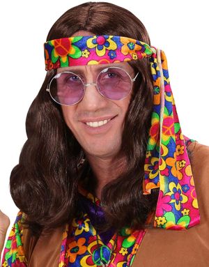 Lang Brun Hippie Paryk