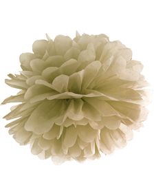 Guldfarvet Pom Pom 35 cm