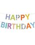 Fargerik Happy Birthday Banner 2,2 Meter