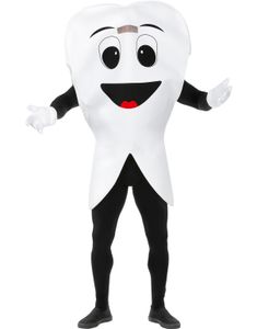 Smilende Tand - Unisex Kostume